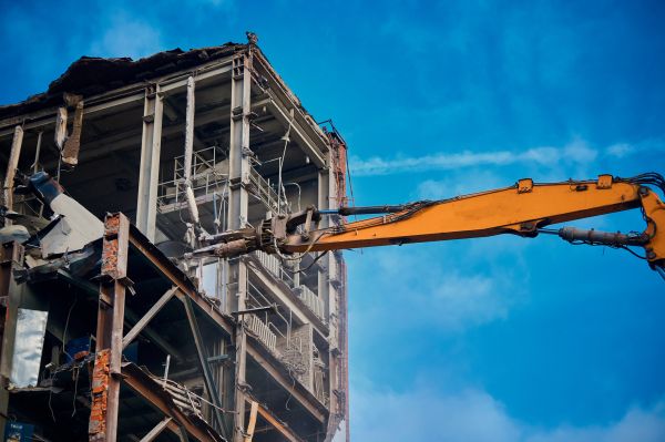 Factory Demolition in Newark