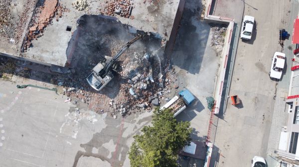 Foundation Demolition in Newark