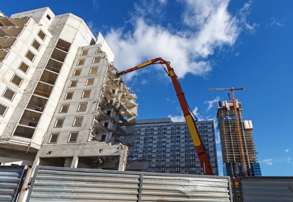 Commercial Site Demolition in Newark