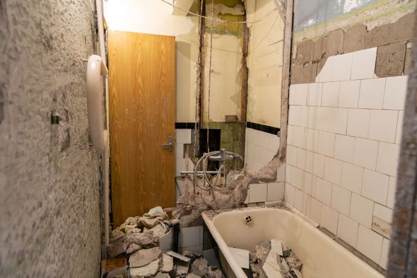 Shower Tile Demolition in Newark